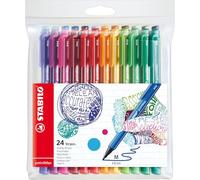 Stabilo pointMax - Fineliner Premium - Astuccio da 24 - Colori assortiti
