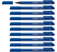 STABILO - Fineliner Premium - pointMax | Confezione da 10, Blu Oltremare