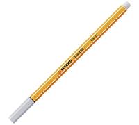 Stabilo Fineliner Punta 0.4mm con Rinforzo Metallico, Penna per Segni Fine Point Marking Pen con Metallico