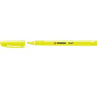 Pennarello Satabilo Flash Fluorescente - Formato Tascabile - Linea 1 e 35 mm - Inchiostro a Base Acqua - Colore Giallo