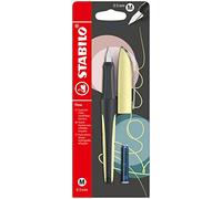STABILO Flow MODERN OFFICE - Penna Stilografica - in giallo - Pack da 1 - Cartuccia inclusa