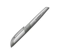 STABILO Penna stilografica Flow MONOCHROME Ardesia – 1 penna con cartuccia inclusa