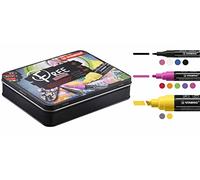 STABILO FREE Acrylic - Marker acrilico Starter Set - Pack da 11-4x T100, 5x T300, 2x T800C - Colori assortiti