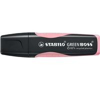 STABILO GREEN BOSS evidenziatore 1 pz Punta smussata Rosa NEW