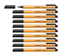 Penna GREENpoint Stabilo - 0,8 mm - 6088/46 (Nero Conf. 10)