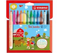 Stabilo Jumbo Trio Stiften 12 Stuks