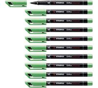 CF10 STABILO OHPEN MEDIA VERDE