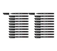 Stabilo Marcatore OHPen universal Permanente - Tratto Medio (1 mm) - Confezione da 10 - Nero & Marcatore - OHPen universal Permanente - Tratto Superfine (0,4 mm) - Confezione da 10 - Nero
