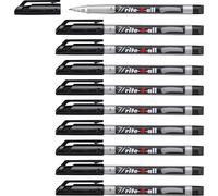 STABILO - Marcatore - Write-4-all | Tratto Fine (0,4 mm), Confezione da 10, Nero