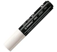 STABILO Marker acrilico FREE Acrylic - T800C Punta a scalpello 4-10mm - 1 Marker - Bianco
