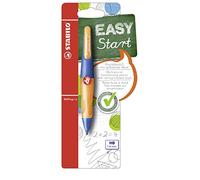 Stabilo Matita a scatto Ergonomica EASYergo 1.4 in Blu/Arancione per Destrimani - con 3 mine 1.4 mm gradazione HB