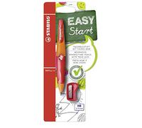 STABILO - Matita a scatto Ergonomica - EASYergo 3.15 | per Destrimani, Rosso/Arancione, con mina 3.15 mm gradazione HB e temperino
