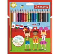 STABILO Pastelli colorati Stabilo Color – mina 2,5 mm – astuccio 24 colori
