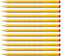 STABILO EASYcolors - Matita colorata Ergonomica - per Destrimani - Confezione da 12 - Giallo