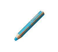 STABILO - Matita colorata Multi-Funzione - woody 3 in 1 | 1 Matitone, Blu chiaro