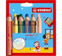 STABILO woody 3 in 1 Multi 6 pz