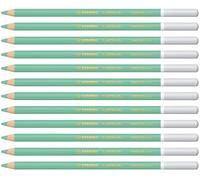 Stabilo CarbOthello - Matita colorata Premium - Confezione da 12 - Verde Chiaro