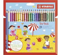 STABILO Trio Thick Multi 24 pz