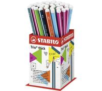 STABILO MATITE IN GRAFITE TRIO THICK HB ESPOSITORE 48 PEZZI UFFICIO SCUOLA