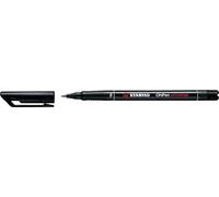 STABILO Nero Ohpen Universale Superficie Marker CD Tessuto Carta Legno Metallo X