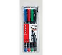 Pennarelli OHPen 842 universal permanente - punta fine 0,7mm - astuccio 4 colori - Stabilo Quantita min. 1