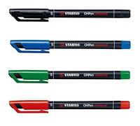 Pennarello OHPen universal permanente 841 - punta superfine 0,4mm - nero - Stabilo