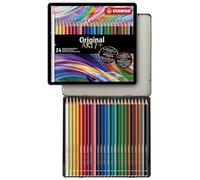 Stabilo Original 8774 - tratto 2,80mm - colori assortiti - Stabilo - astuccio 24 pastelli colorati