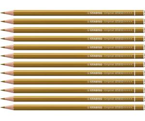 STABILO Original - Matita colorata Premium - Confezione da 12 - Oro