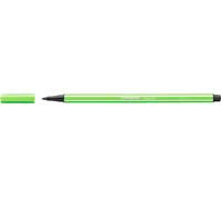 Stabilo Pen 68, 1 Piece of Felt tip, Middle tip Green laubgrün leaf green