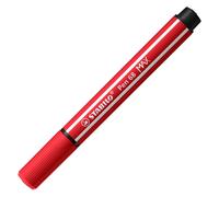 Stabilo Pen 68 Max Felt Tip Pen with Thick Chisel Point Crimson Red