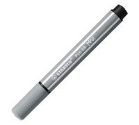 Stabilo Pen 68 Max - Penna in feltro con centro a scalpello, grigio freddo