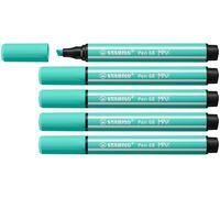 Stabilo Pen 68 MAX - Pennarello Premium a tratto doppio (1 + 5 mm) - Confezione da 5 - Verde Ghiaccio