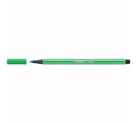 Stabilo Pen 68 Pack of 10 Felt-Tip Pens Medium Tip Esmeralda claro