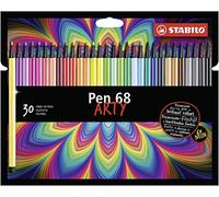 STABILO Pen 68 Arty Custodia da 30 pennarelli