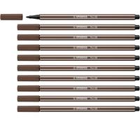 Stabilo Pen 68 - Pennarello Premium - Confezione da 10 - Ombra