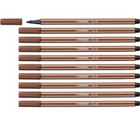 Stabilo Pen 68 - Pennarello Premium - Confezione da 10 - Sanguigno