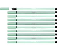 Stabilo Pen 68 - Pennarello Premium - Confezione da 10 - Verde Ghiaccio