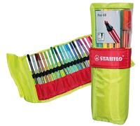 STABILO Pen 68 - Pennarello Premium - Rollerset con 25 Colori assortiti