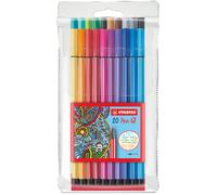 Stabilo Pen 68 - Pennarello Premium - Astuccio da 20 - Colori Assortiti