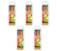 STABILO pointball - Penna a Sfera Ecosostenibile - CO2 neutral - 5 x Astuccio da 4 - Colori assortiti