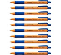 Stabilo Stabilo Pointball Penna A Sfera A Scatto Punta Conica 0.5mm Colore Blue