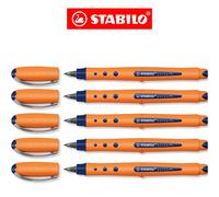 STABILO Penna A Sfera Worker M 0,5 Mm Medium Blu 5 Pezzi
