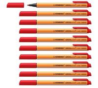 Penna a sfera a scatto Atlantis Classic - punta 1,0mm - rosso - Bic - conf. 12 pezzi Quantita min. 1