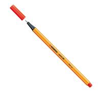 STABILO Penna Fineliner 88/48 Rosso Chiaro 0,4mm Esagonale