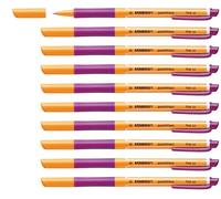 STABILO - Penna Roller a inchiostro Gel - pointVisco | Confezione da 10, Lilla