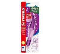 STABILO EASYoriginal - Penna Roller Ergonomica - per Mancini - 3D DreamWorld Edition - Rosa - Cartuccia Blu inclusa