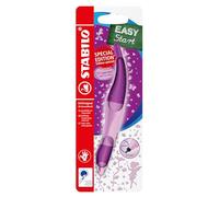 STABILO - Penna Roller Ergonomica - EASYoriginal | per Destrimani, 3D DreamWorld Edition, Rosa, Cartuccia Blu inclusa