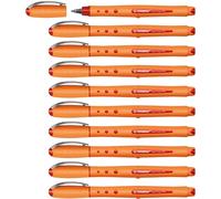 Stabilo worker+ medium - Penna Roller - Tratto 0,5 mm - Confezione da 10 - Rosso