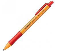 Stabilo penna sfera Pointball 6030/40 punta M tratto 0,5 mm rosso conf. 10 pz.