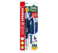 STABILO Penna stilografica EASYbirdy DreamWorld Blu per mancini punta principiante cartuccia inclusa